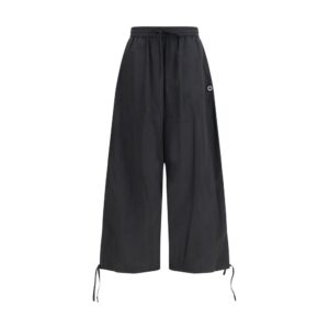 Kenzo Black Polyester Casual Pants
