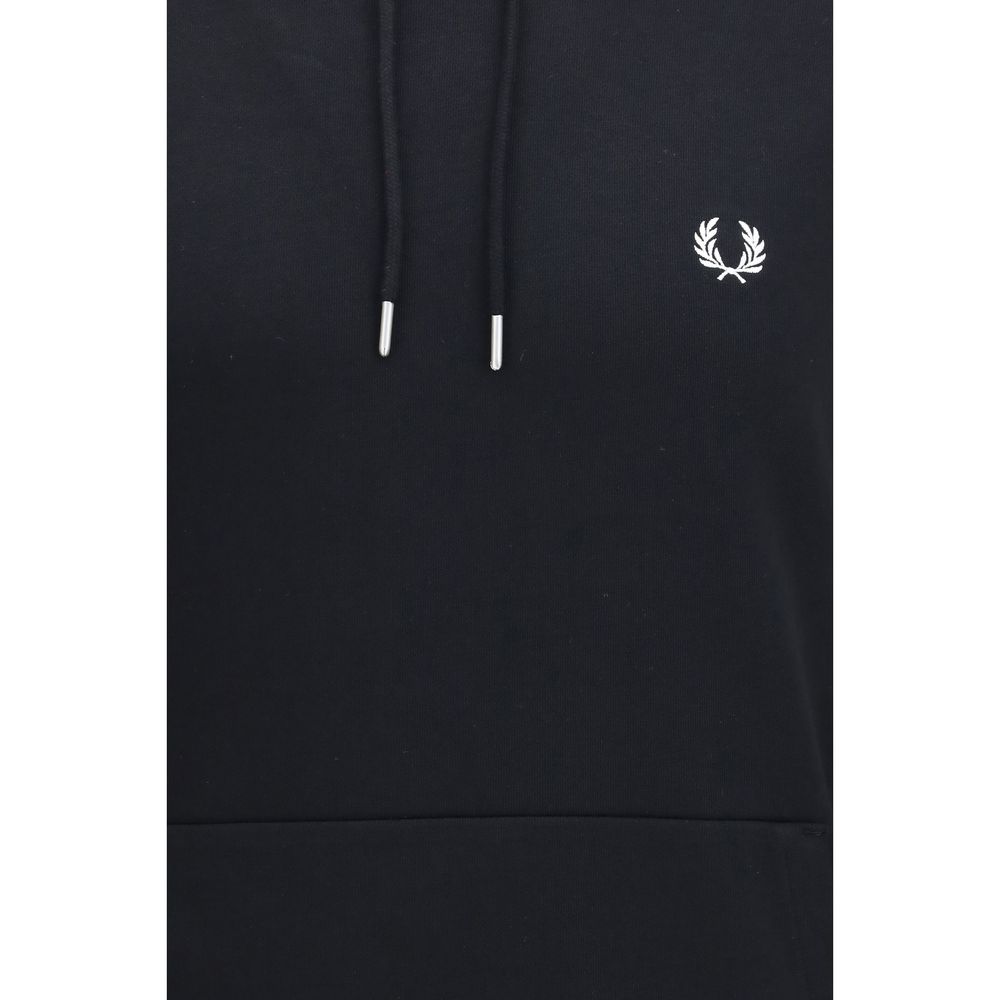 Fred Perry Black Cotton Sweatshirt - immagine 3
