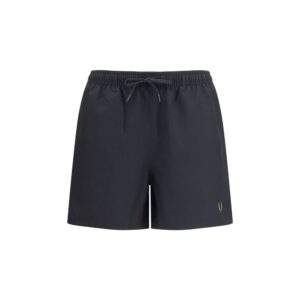 Fred Perry Black Recycled Polyester Clothing