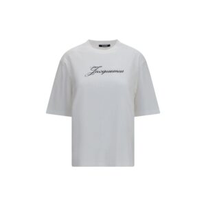 Jacquemus White Cotton T-Shirt