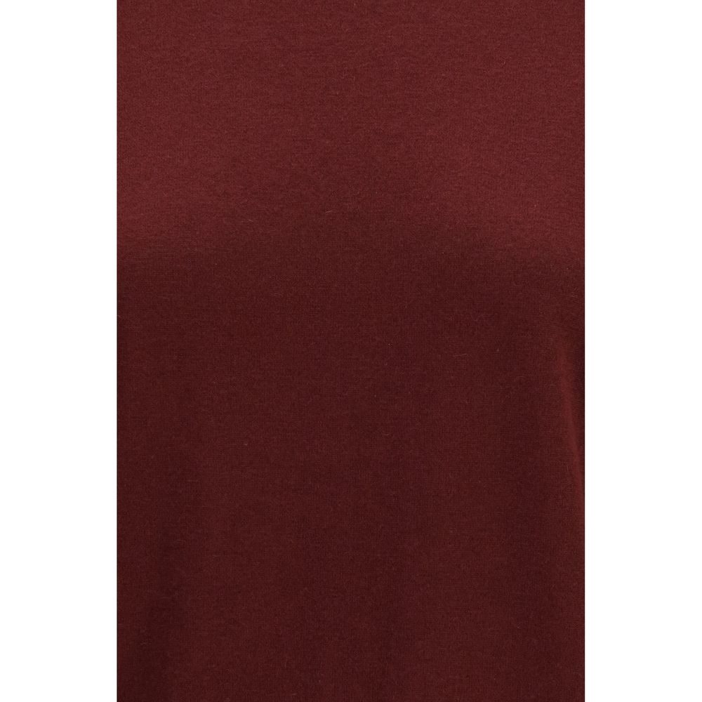 Max Mara Bordeaux Wool Oves Aries T-Shirt - immagine 3