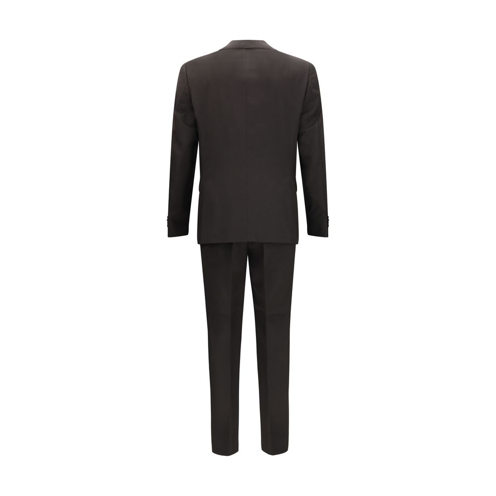 Hugo Boss Black Gray Wool Oves Aries Two-Piece Suit - immagine 2