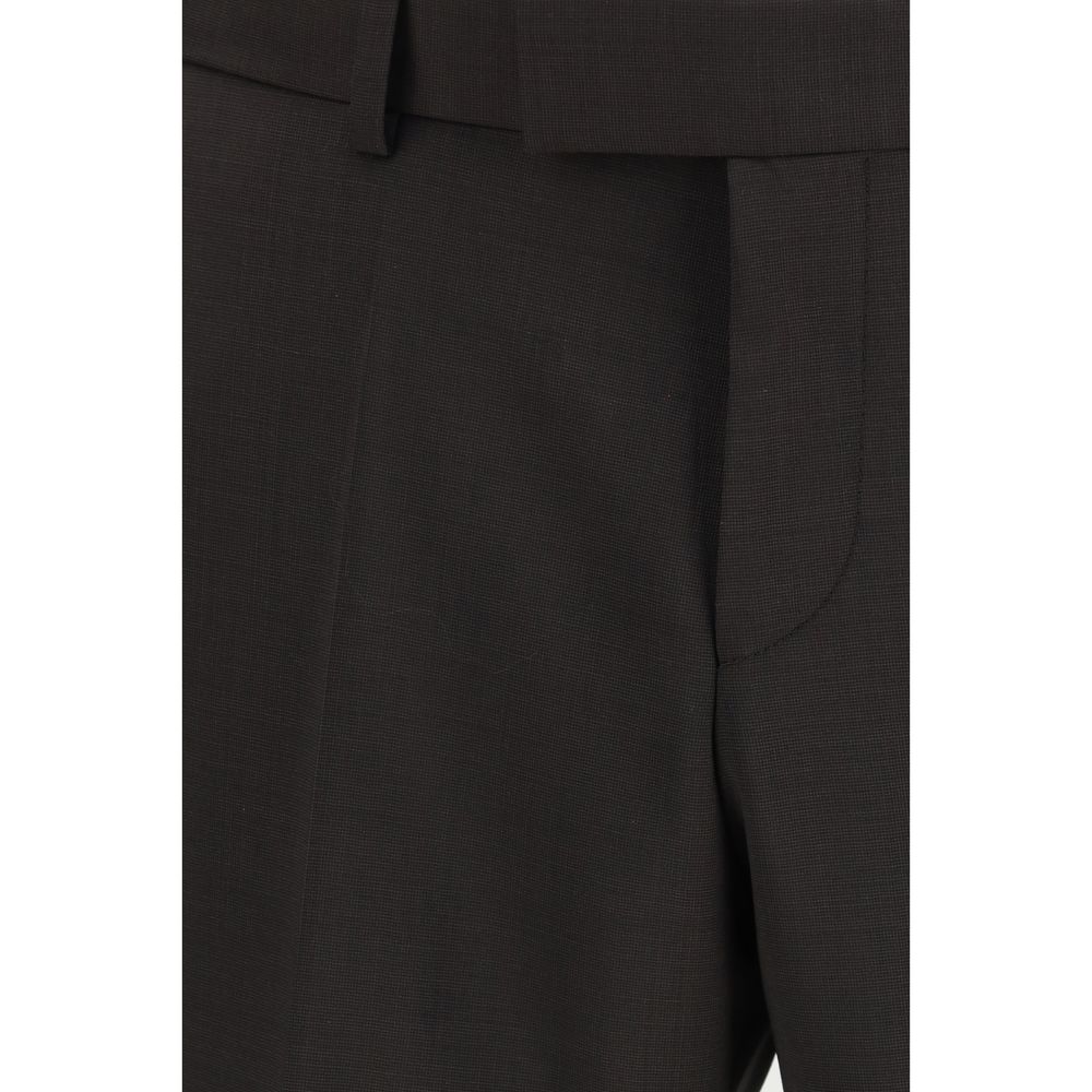 Hugo Boss Black Gray Wool Oves Aries Two-Piece Suit - immagine 3