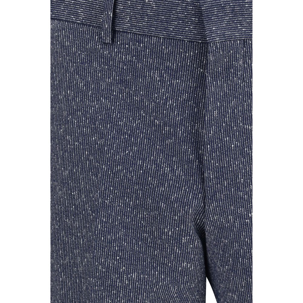 Hugo Boss Black Blue Viscose Two-Piece Suit - immagine 3