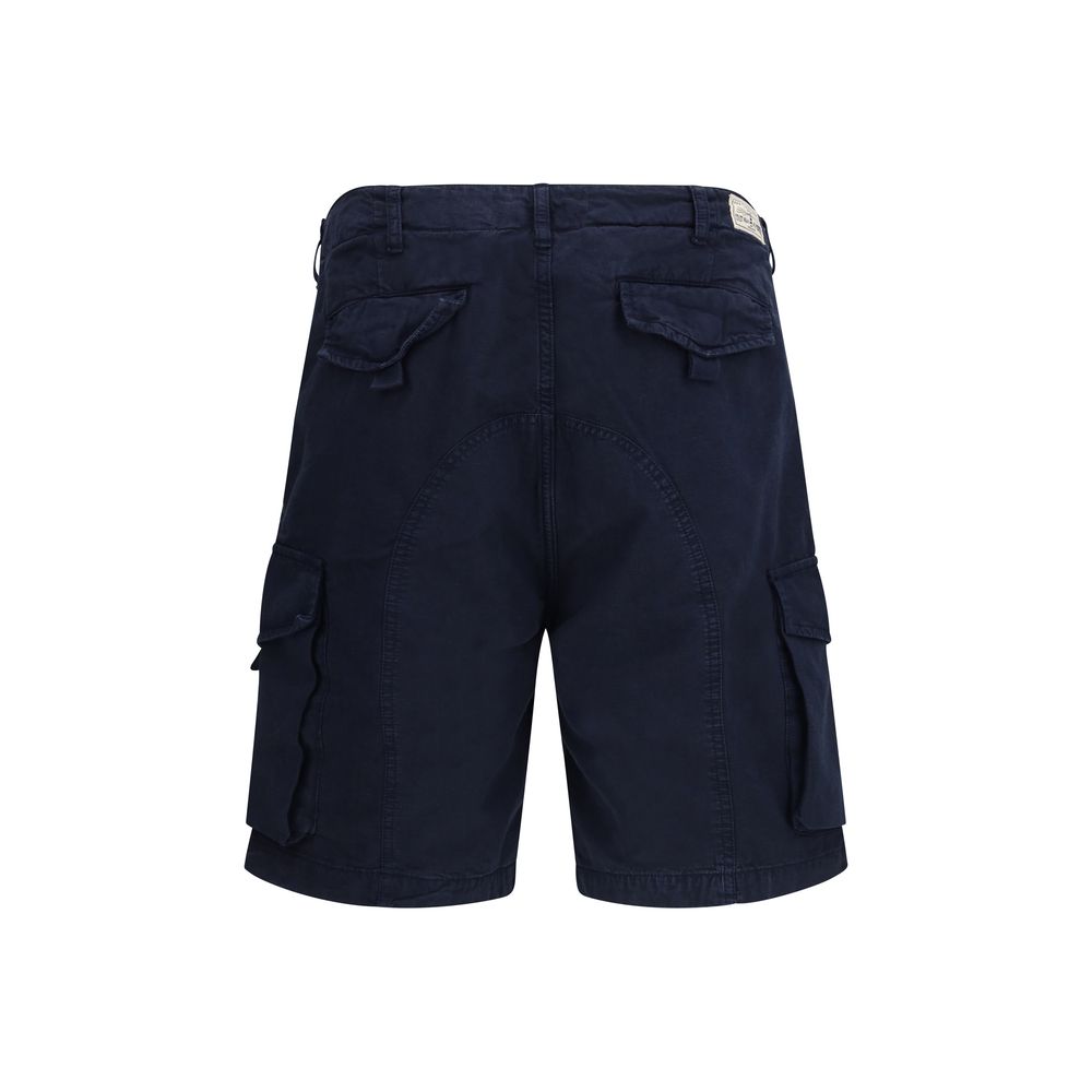 Sebago Blue Cotton Bermuda Shorts - immagine 2