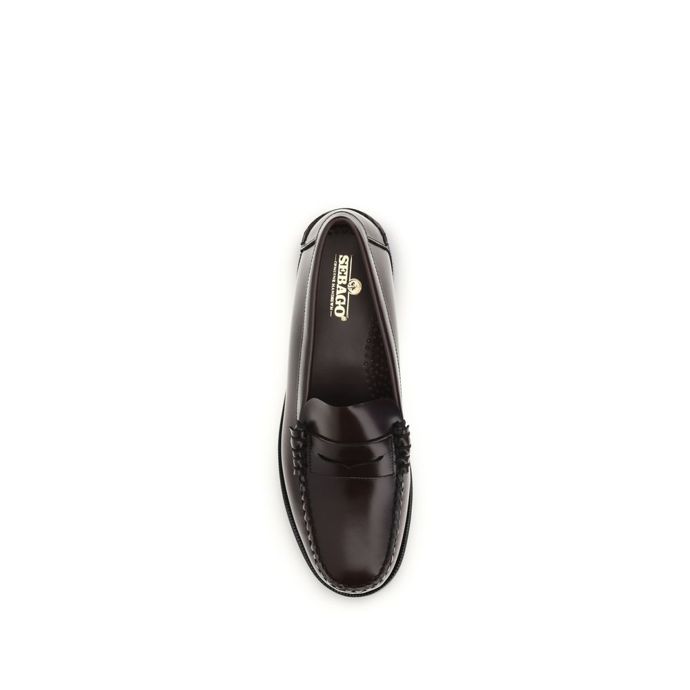 Sebago Brown Calf Leather Bos Taurus Slip-On Loafers - immagine 4