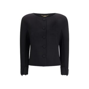 Chloé Black Wool Oves Aries Jacket