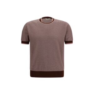 Piacenza Cashmere Multicolor Cotton Polo Shirt