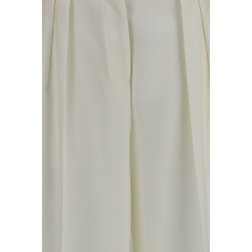 Calvin Klein White Wool Oves Aries Casual Pants - immagine 3