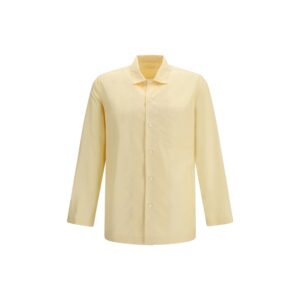 Umit Benan Bicolor Silk Shirt