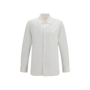 Umit Benan White Cotton Dress Shirt