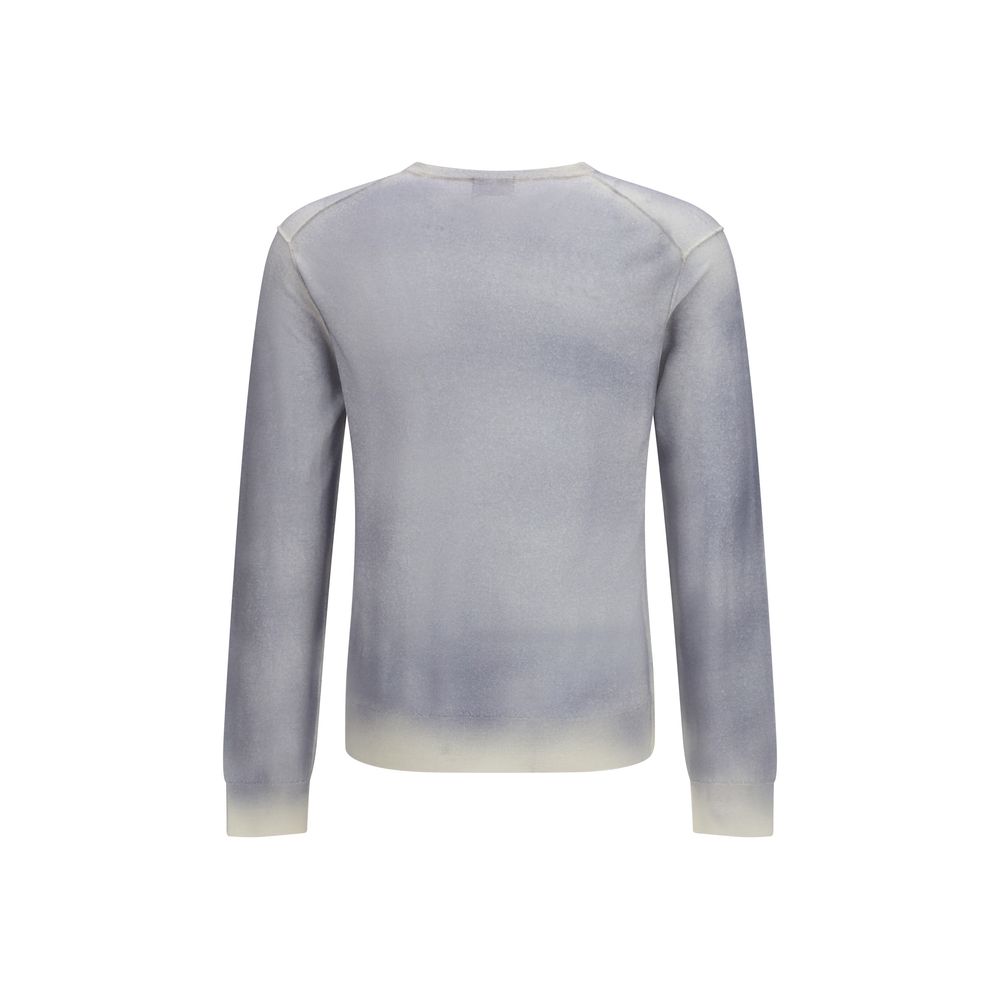 Aragona Cashmere Gray Wool Oves Aries Sweatshirt - immagine 2