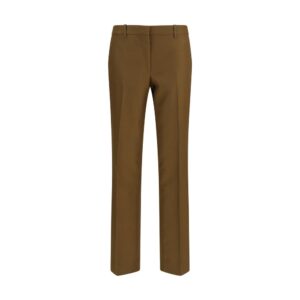 Burberry Brown Wool Oves Aries Dress Pants