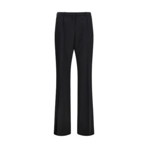 Balenciaga Black Wool Oves Aries Pants