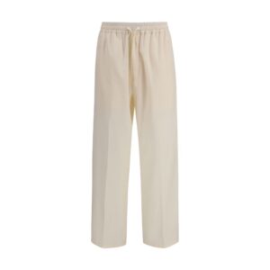 Umit Benan Beige Cotton Casual Pants