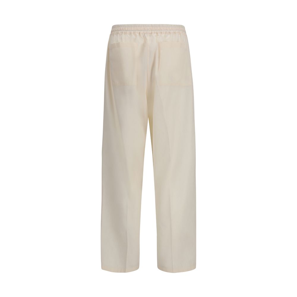 Umit Benan Beige Cotton Casual Pants - immagine 2