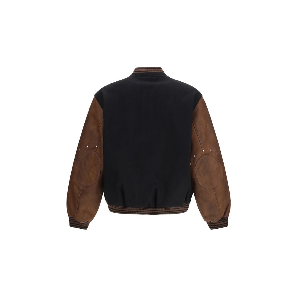 Represent Black Wool Oves Aries Bomber - immagine 2