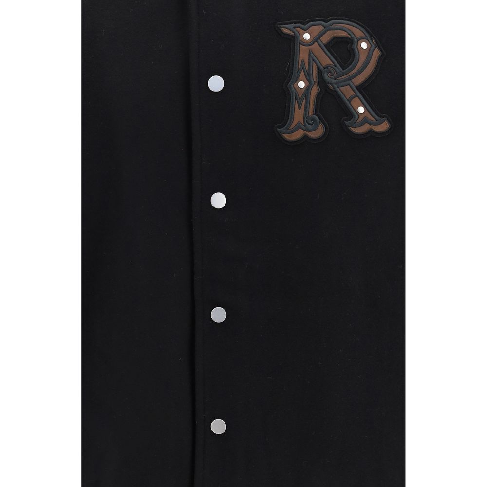 Represent Black Wool Oves Aries Bomber - immagine 3