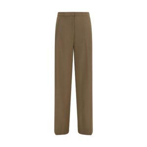 Lardini Brown Wool Oves Aries Casual Pants