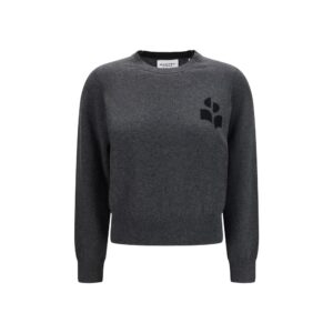 Marant Etoile Gray Wool Oves Aries Sweatshirt
