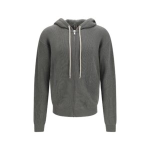 Rick Owens Bicolor Wool Oves Aries Hoodie