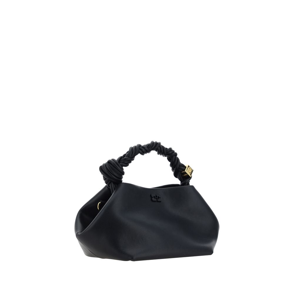 Ganni Black Calf Leather Bos Taurus Handbag - immagine 2