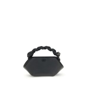 Ganni Black Recycled Polyester Handbag
