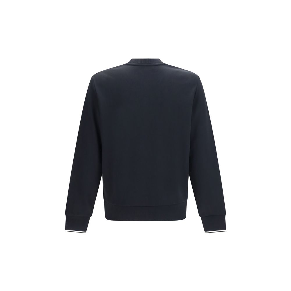 Fred Perry Black Cotton Sweatshirt - immagine 2