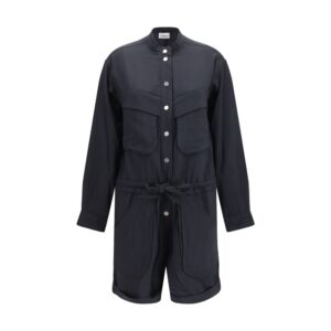 Marant Etoile Black Viscose Jumpsuit