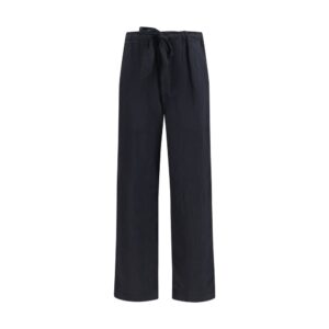 Marant Etoile Black Viscose Casual Pants
