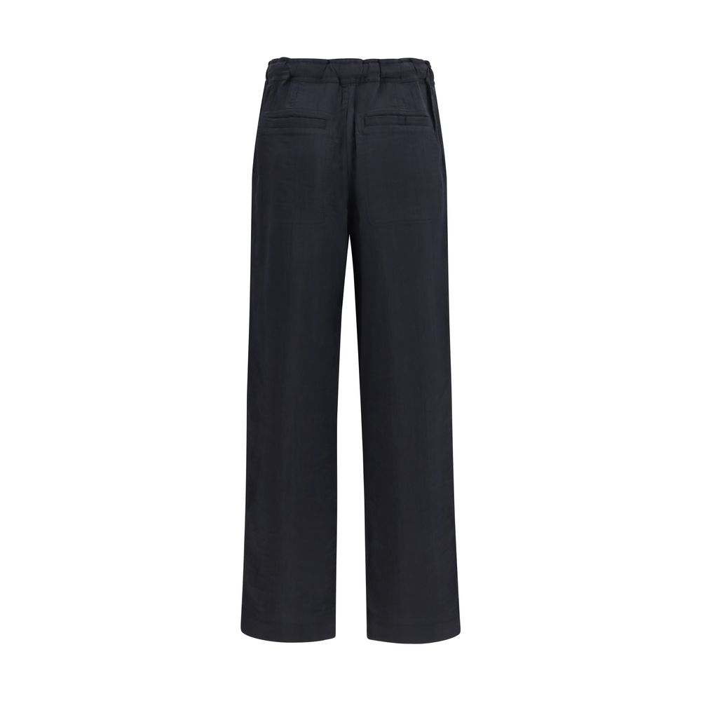 Marant Etoile Black Viscose Casual Pants - immagine 2