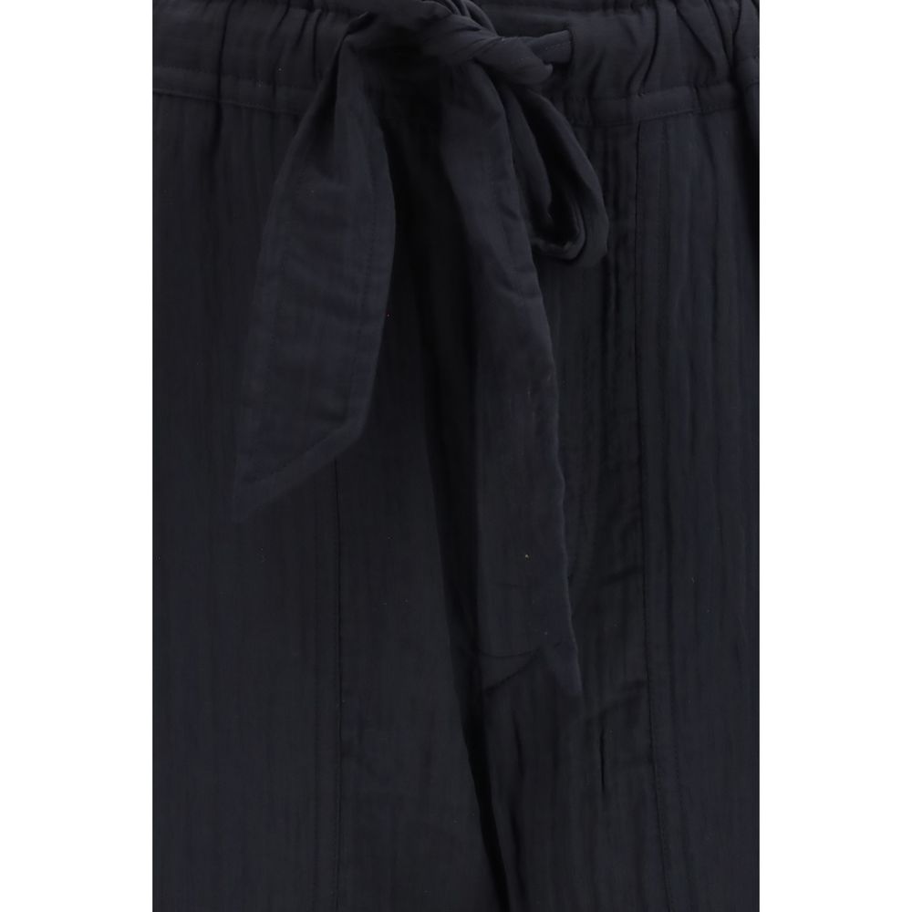 Marant Etoile Black Viscose Casual Pants - immagine 3
