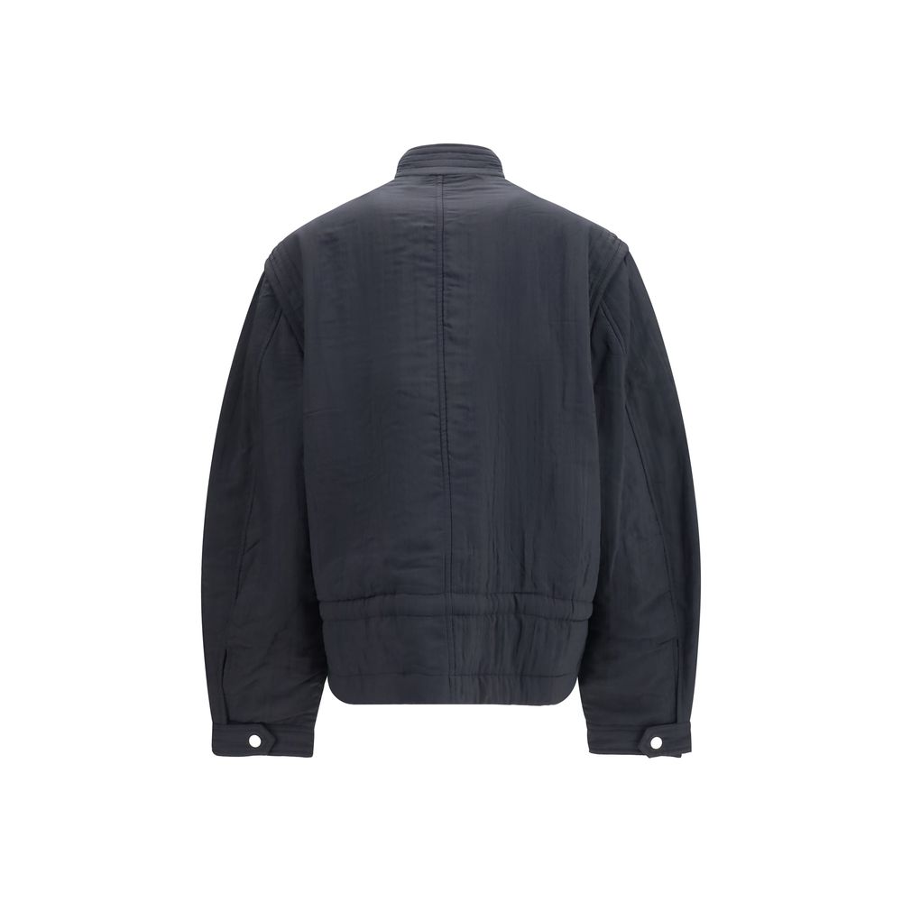 Marant Etoile Black Modal Full-Length Jacket - immagine 2