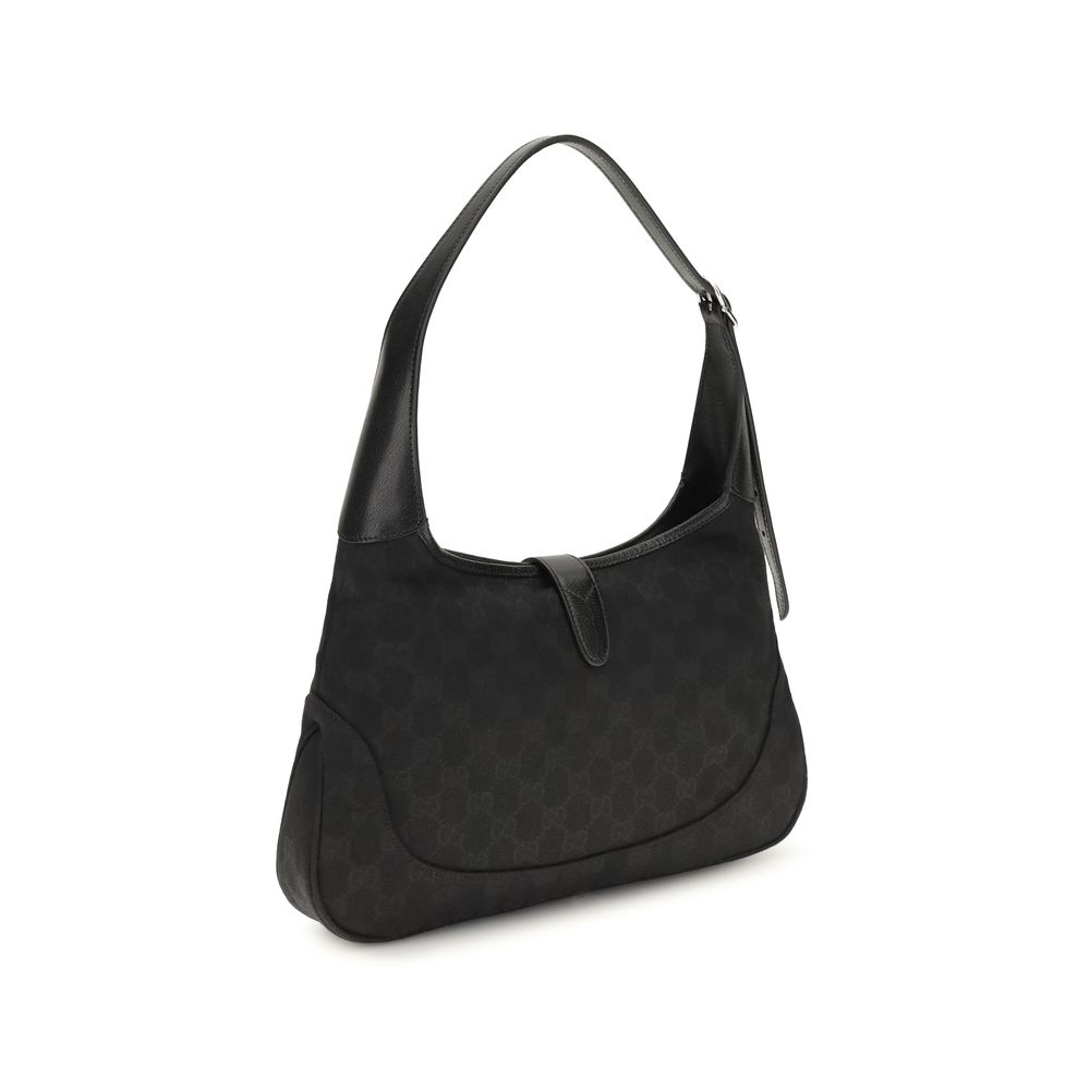 Gucci Black Fabric Shoulder Bag - immagine 3