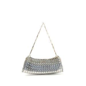 Rabanne Silver Brass Shoulder Bag