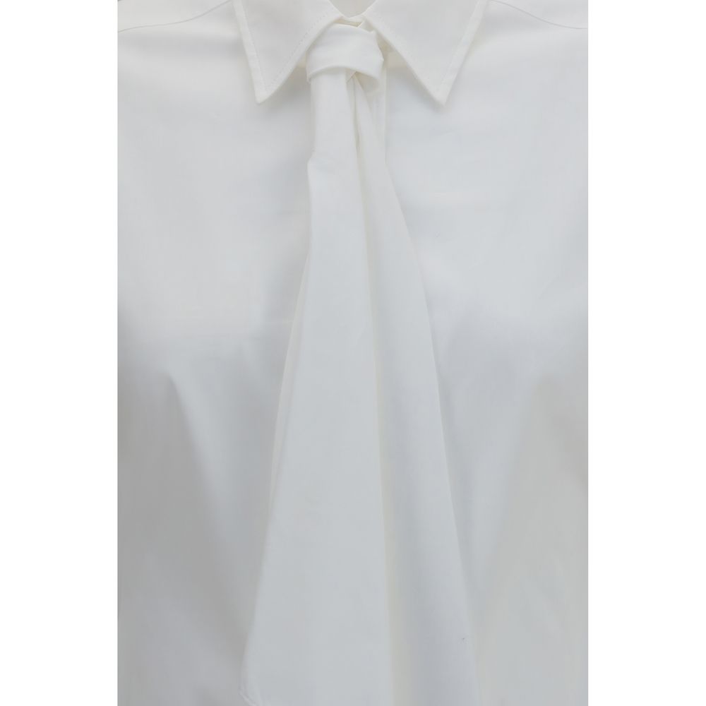Brunello Cucinelli White Cotton Dress Shirt - immagine 3