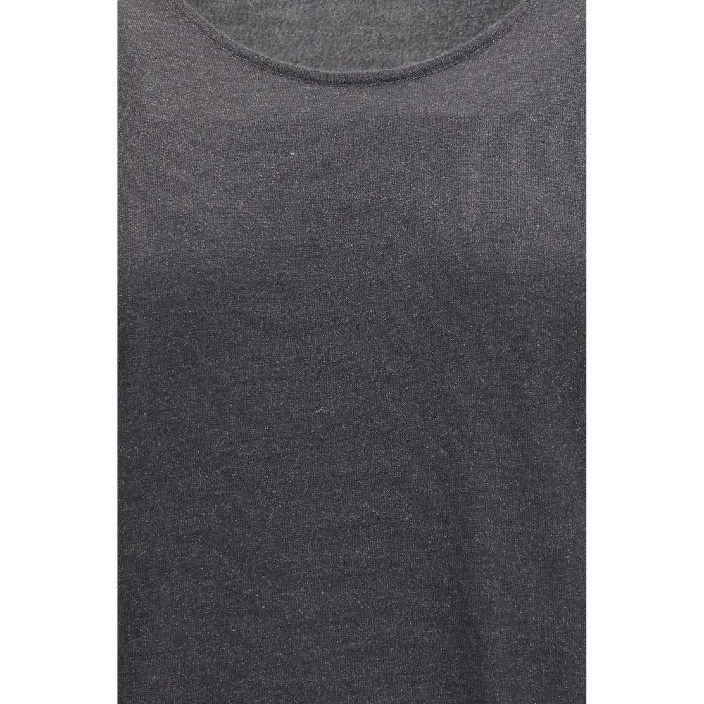 Brunello Cucinelli Gray Cashmere Tank Tops - immagine 3