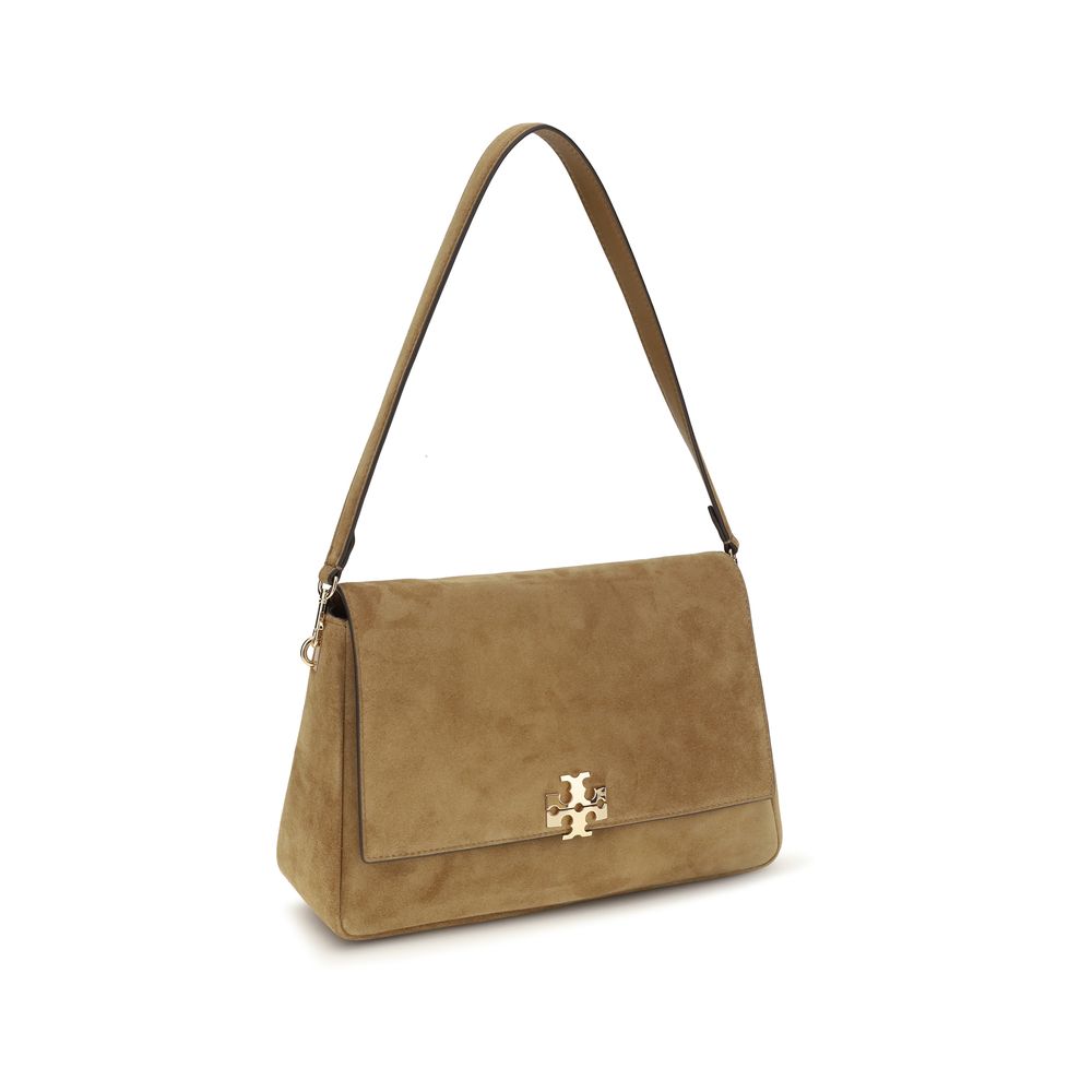 Tory Burch Beige Calf Leather Bos Taurus Shoulder Bag - immagine 2