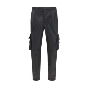 Prada Black Polyamide Athletic Pants