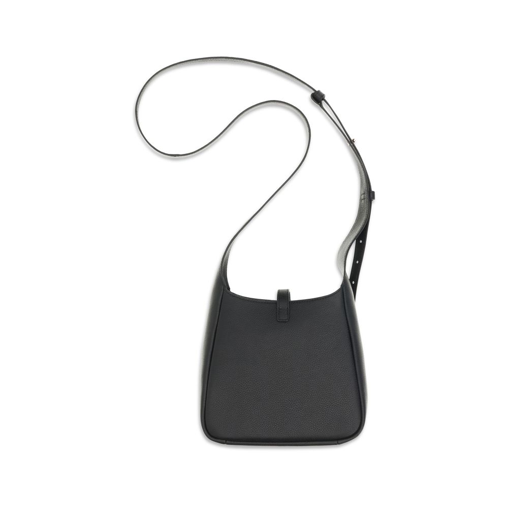 Tory Burch Black Calf Leather Bos Taurus Shoulder Bag - immagine 2