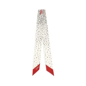 Valentino Garavani Beige Silk Scarf