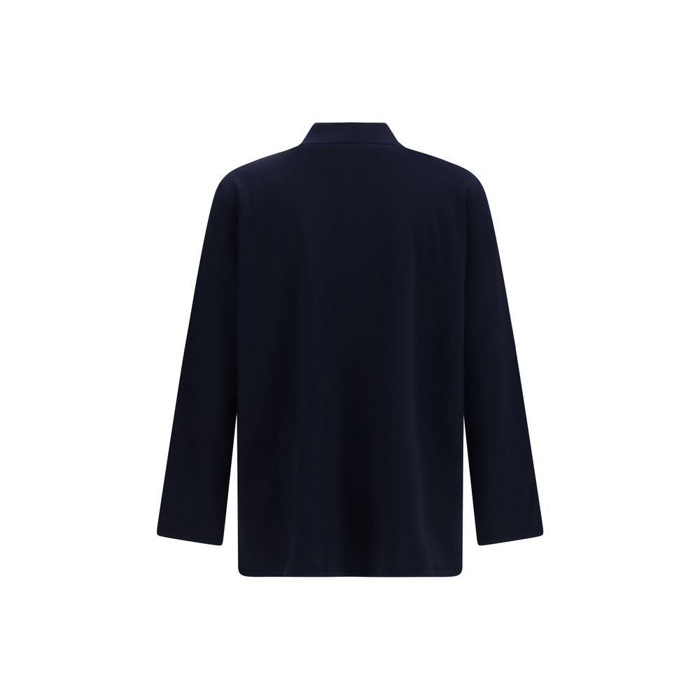 Valentino Blue Wool Oves Aries Cardigan - immagine 2