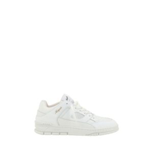Axel Arigato White Calf Leather Bos Taurus Athletic Sneakers