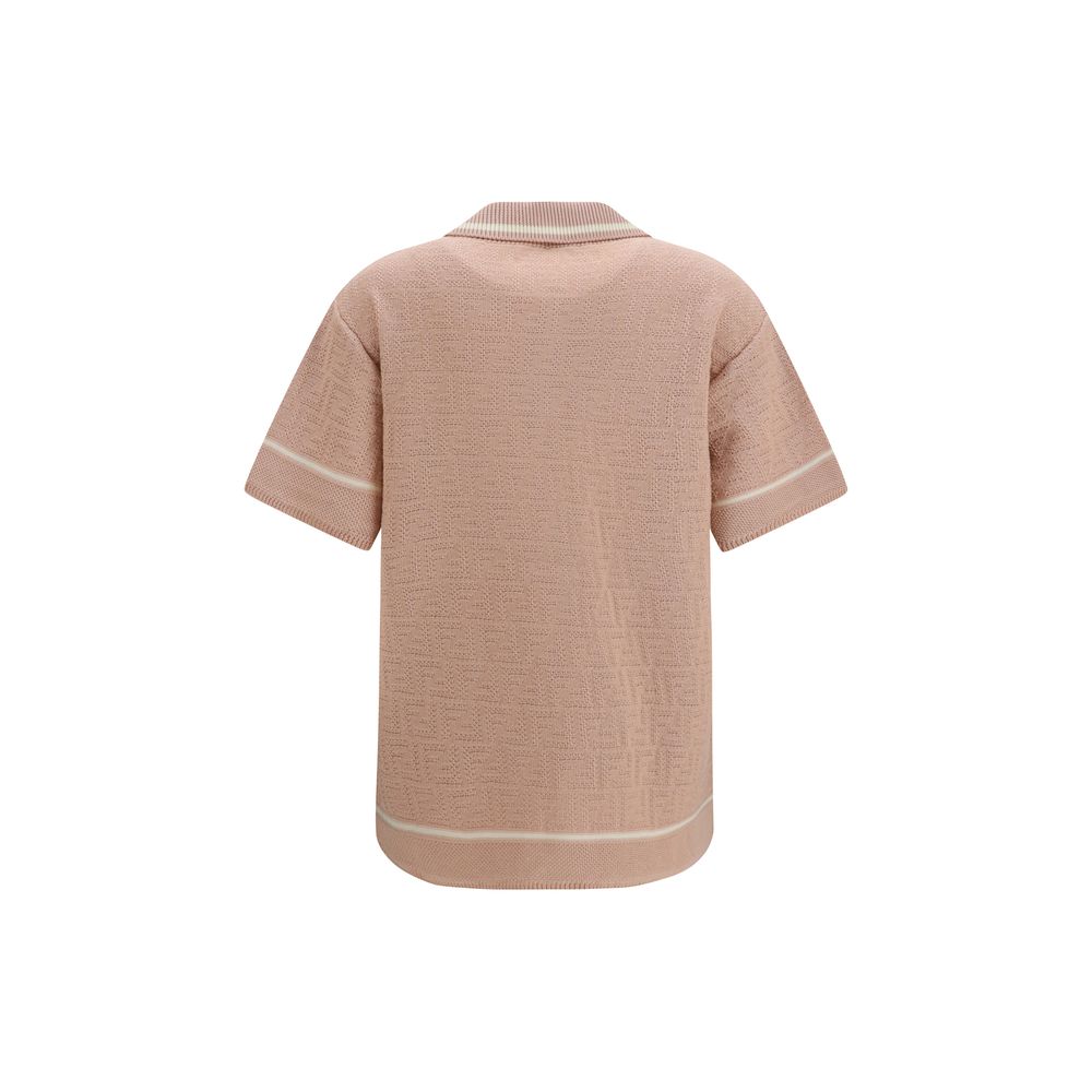 Fendi Multicolor Cotton Shortsleeve Shirt - immagine 2