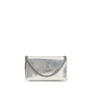 Stella McCartney Silver Polyester Shoulder Bag