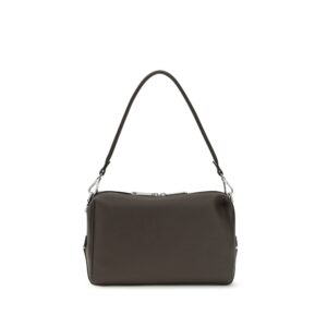 Fendi Brown Calf Leather Bos Taurus Shoulder Bag