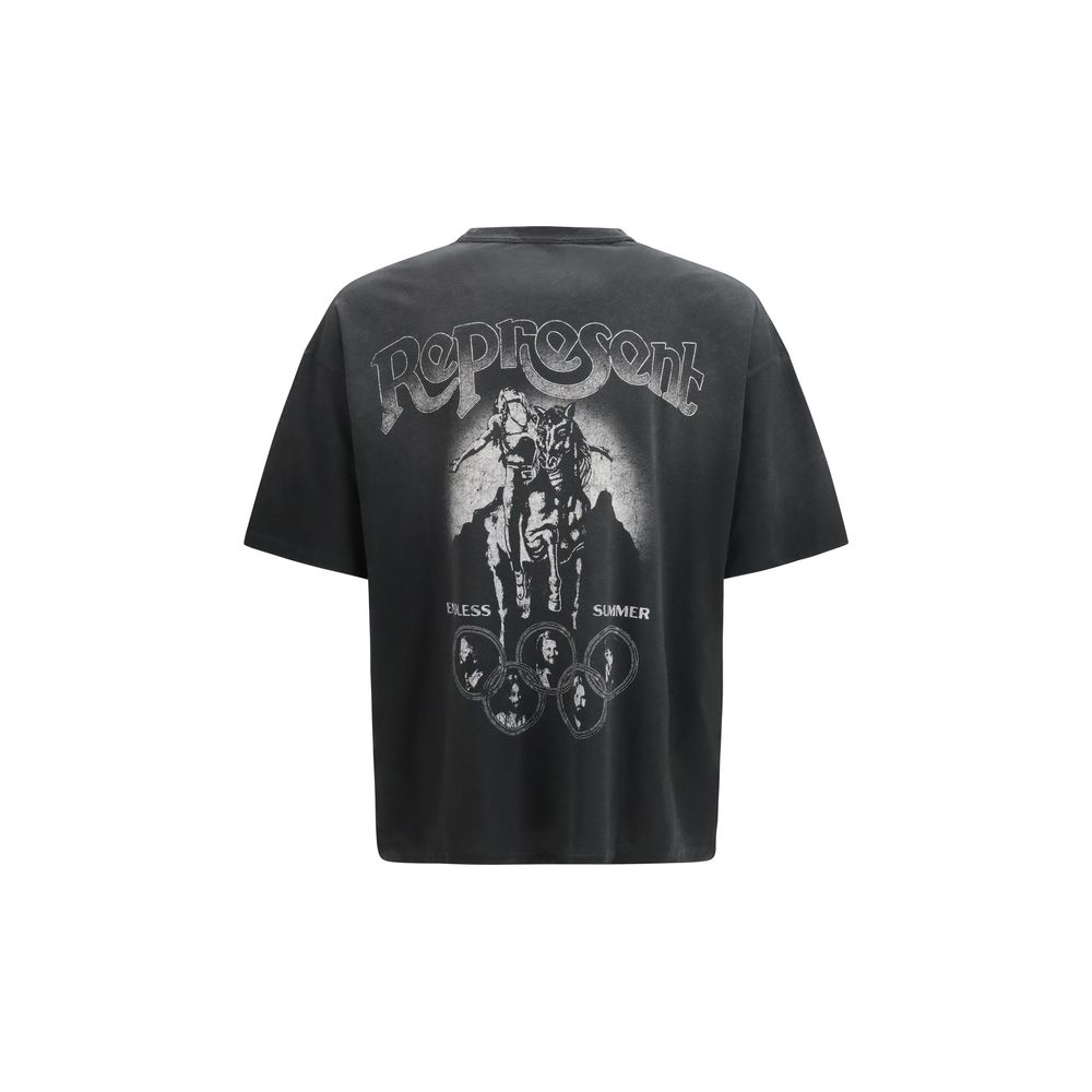 Represent Gray Cotton T-Shirt - immagine 2