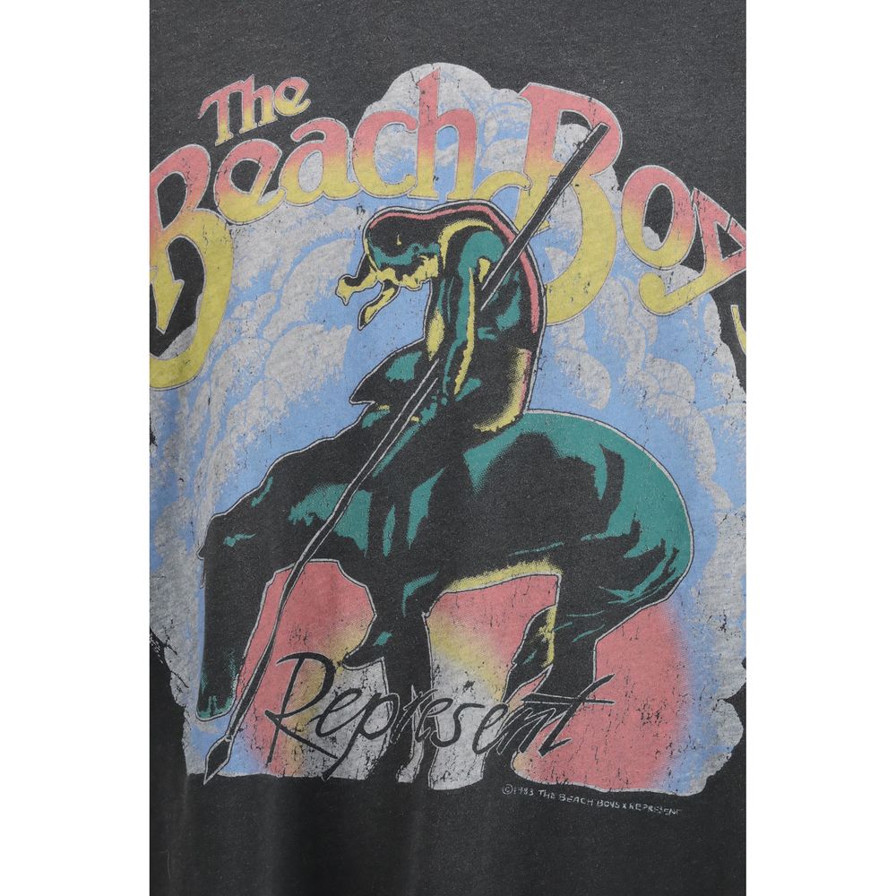 Represent Gray Cotton T-Shirt - immagine 3