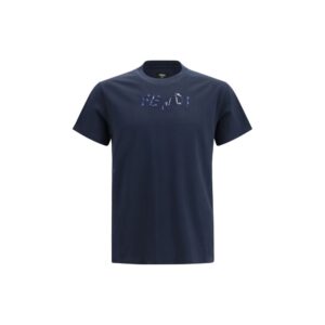 Fendi Blue Cotton T-Shirt