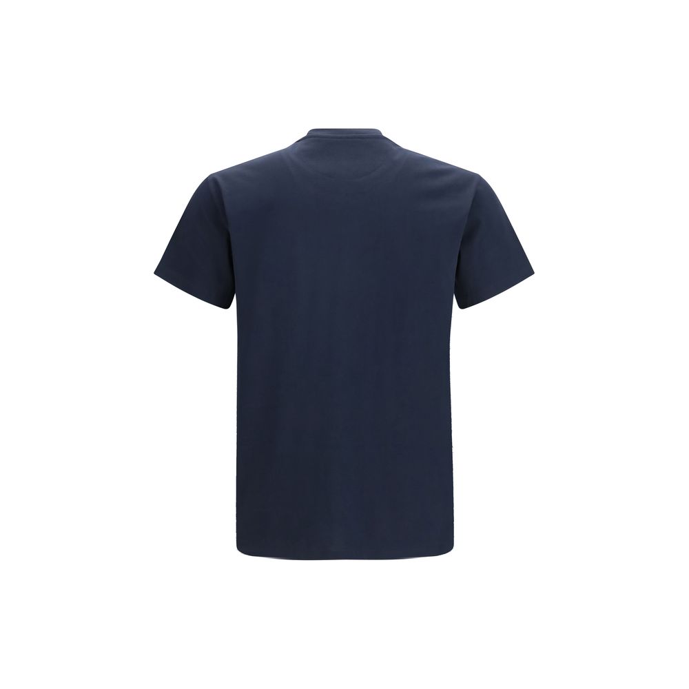 Fendi Blue Cotton T-Shirt - immagine 2
